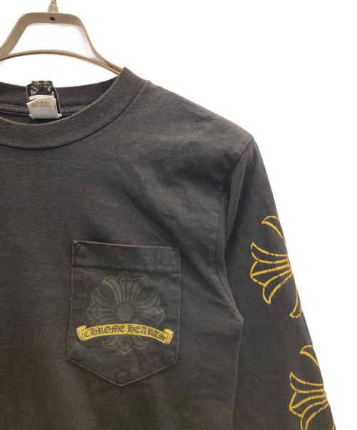 CHROME HEARTS（クロムハーツ）CHROME HEARTS (クロムハーツ) プラスホースシュープリントT ブラック サイズ:SIZE　Sの古着・服飾アイテム