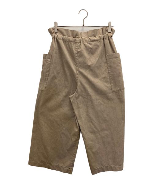 me ISSEY MIYAKE（ミーイッセイ ミヤケ）me ISSEY MIYAKE (ミーイッセイ ミヤケ) ワイドパンツ ベージュ サイズ:記載なしの古着・服飾アイテム