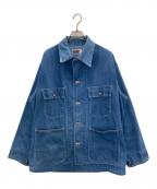 big macビッグマック）の古着「デニムカバーオール」｜ブルー