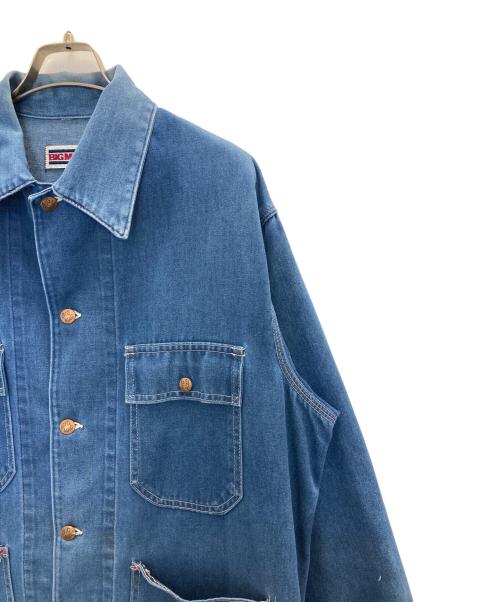 big mac（ビッグマック）big mac (ビッグマック) デニムカバーオール ブルー サイズ:42の古着・服飾アイテム