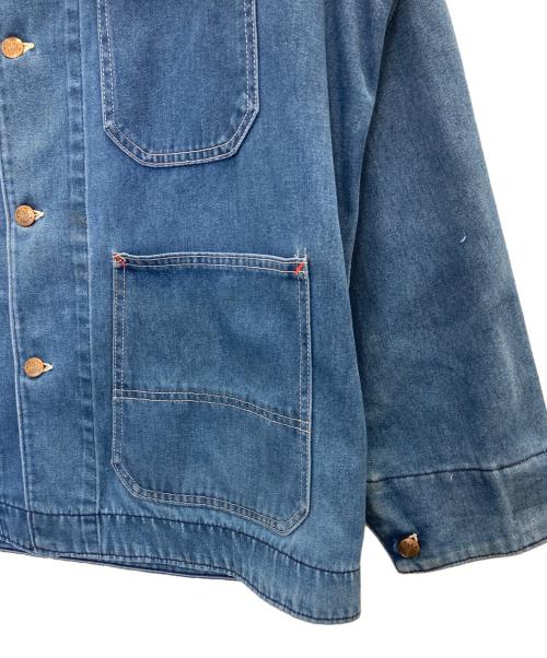 big mac（ビッグマック）big mac (ビッグマック) デニムカバーオール ブルー サイズ:42の古着・服飾アイテム