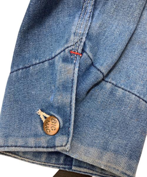 big mac（ビッグマック）big mac (ビッグマック) デニムカバーオール ブルー サイズ:42の古着・服飾アイテム