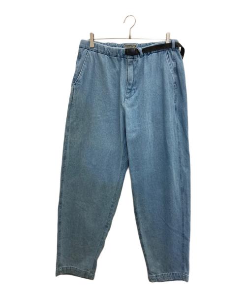 FREAK'S STORE（フリークスストア）FREAK'S STORE (フリークストア) OUTDOOR (アウトドア) ワイドシルエット クライミングパンツ ブルー サイズ:Ⅼの古着・服飾アイテム