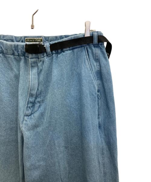 FREAK'S STORE（フリークスストア）FREAK'S STORE (フリークストア) OUTDOOR (アウトドア) ワイドシルエット クライミングパンツ ブルー サイズ:Ⅼの古着・服飾アイテム