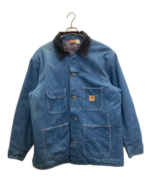 BIG BEN（ビックベン）BIG BEN (ビックベン) ブランケートカバーオール ブルー サイズ:46の古着・服飾アイテム