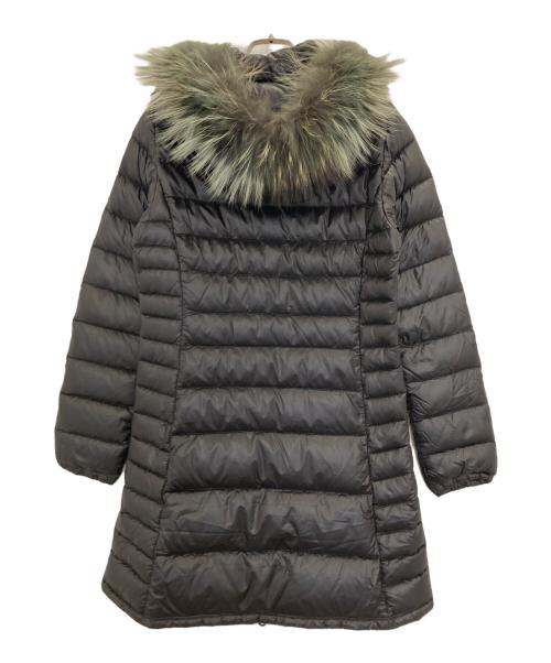 DUVETICA（デュベティカ）DUVETICA (デュベティカ) ファー付きダウンコート ブラック サイズ:40の古着・服飾アイテム