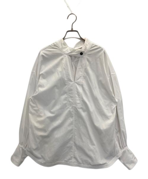 Knuth Marf（クヌースマーフ）Knuth Marf (クヌースマーフ) accentballoon shirtblouse ホワイト サイズ:FREEの古着・服飾アイテム