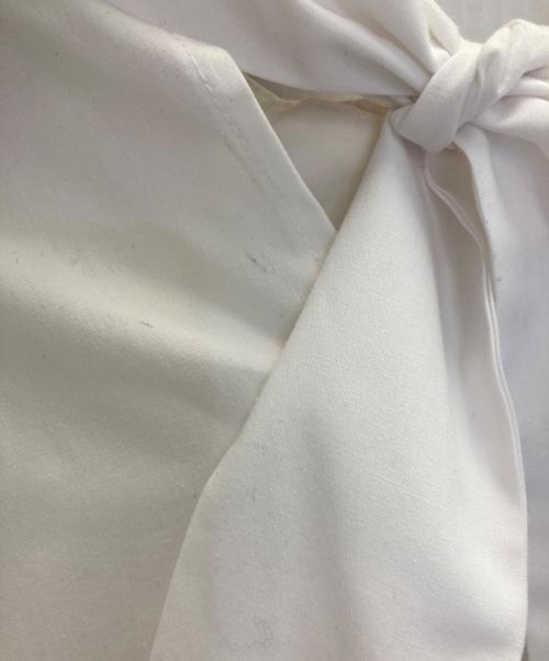 Knuth Marf（クヌースマーフ）Knuth Marf (クヌースマーフ) accentballoon shirtblouse ホワイト サイズ:FREEの古着・服飾アイテム