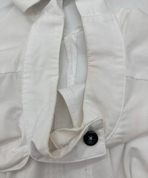 Knuth Marf（クヌースマーフ）Knuth Marf (クヌースマーフ) accentballoon shirtblouse ホワイト サイズ:FREEの古着・服飾アイテム