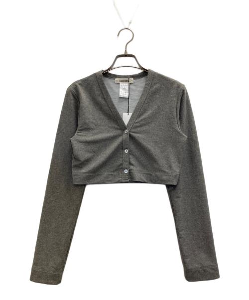 COCODEAL（ココディール）COCODEAL (ココディール) 裏毛コンパクトカーデ×キャミワンピース グレー サイズ:2の古着・服飾アイテム