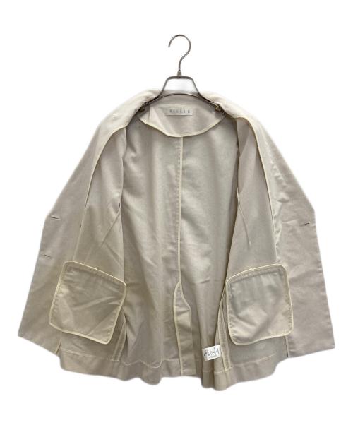 RIELLE riche（リエルリシェ）RIELLE riche (リエルリシェ) over size jacket アイボリー サイズ:不明の古着・服飾アイテム