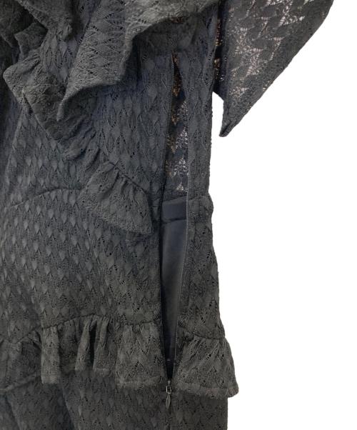 Lily Brown（リリーブラウン）Lily Brown (リリーブラウン) ストレッチレースワンピース ブラック サイズ:Sの古着・服飾アイテム