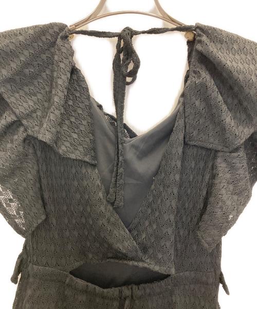 Lily Brown（リリーブラウン）Lily Brown (リリーブラウン) ストレッチレースワンピース ブラック サイズ:Sの古着・服飾アイテム
