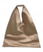 MM6 Maison Margielaエムエムシックスメゾンマルジェラ）の古着「CLASSIC Japanese HANDBAG」｜シャンパンゴールド