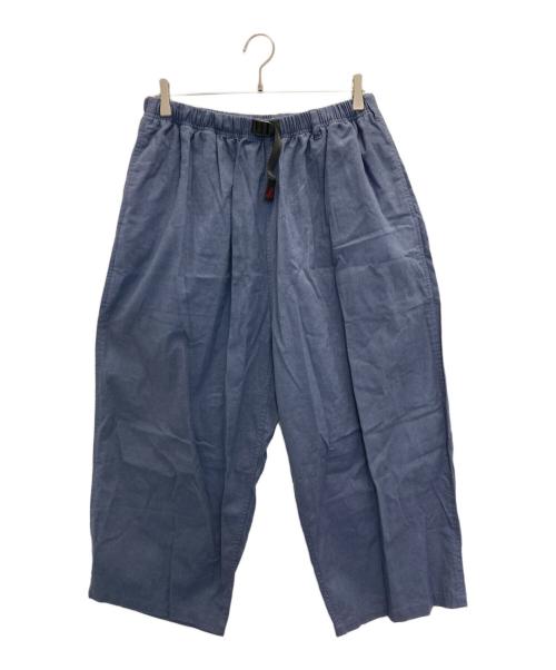 GRAMICCI（グラミチ）GRAMICCI (グラミチ) LINENCOTTONBALLOONPANT（リネンコットンバルーンパンツ） ブルー サイズ:Lの古着・服飾アイテム