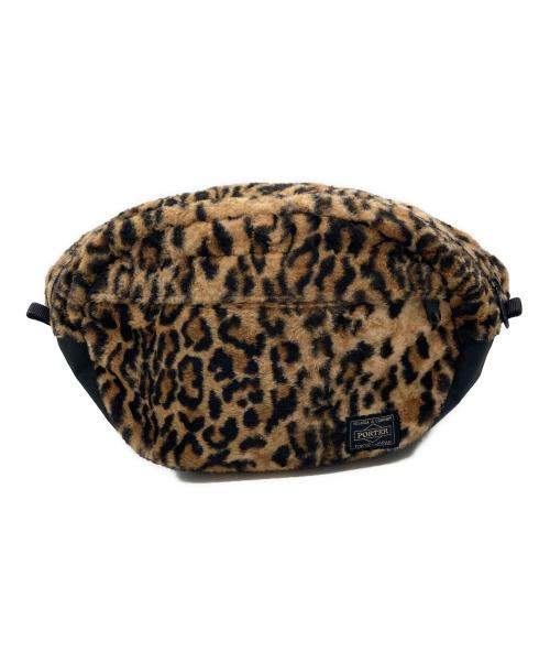 HEAD PORTER（ヘッドポーター）HEAD PORTER (ヘッドポーター) ボディバッグ ベージュの古着・服飾アイテム