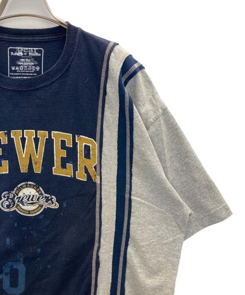 NEPENTHES（ネペンテス）NEPENTHES (ネペンテス) 半袖カットソー ネイビー サイズ:FREEの古着・服飾アイテム