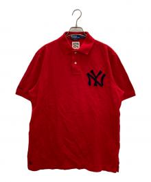 POLO RALPH LAUREN×Cooperstown（ポロ・ラルフローレン×クーパーズタウン）の古着「ポロシャツ」｜レッド