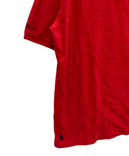 POLO RALPH LAUREN（ポロ・ラルフローレン）POLO RALPH LAUREN (ポロ・ラルフローレン) Cooperstown (クーパーズタウン) ポロシャツ レッド サイズ:Mの古着・服飾アイテム
