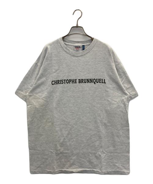 ONEITA（オニータ）ONEITA (オニータ) semoh (セモー) T-Shirts/Christophe Brunnquell グレー サイズ:XLの古着・服飾アイテム