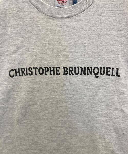 ONEITA（オニータ）ONEITA (オニータ) semoh (セモー) T-Shirts/Christophe Brunnquell グレー サイズ:XLの古着・服飾アイテム