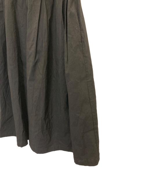 R（アール）R (アール) リネン混ワンピース ブラック サイズ:32の古着・服飾アイテム