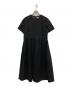 R（アール）の古着「リネン混ワンピース」｜ブラック