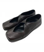 ISSEY MIYAKE×repettoイッセイミヤケ×レペット）の古着「バレエシューズ」｜ブラウン