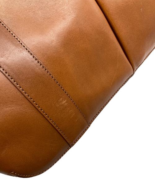 HIROFU（ヒロフ）HIROFU (ヒロフ) レザートートバッグ ブラウンの古着・服飾アイテム
