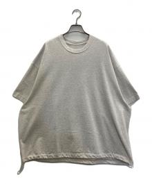 dDdDdDd（デー）の古着「BIG DRAWSTRING SHORT-SLEEVE T-SHIRTS」｜グレー