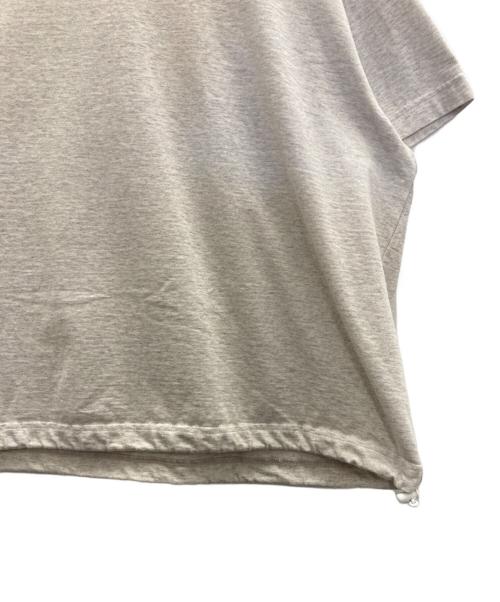 dDdDdDd（デー）dDdDdDd (デー) BIG DRAWSTRING SHORT-SLEEVE T-SHIRTS グレー サイズ:Ⅼの古着・服飾アイテム