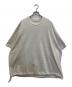 dDdDdDd（デー）の古着「BIG DRAWSTRING SHORT-SLEEVE T-SHIRTS」｜グレー