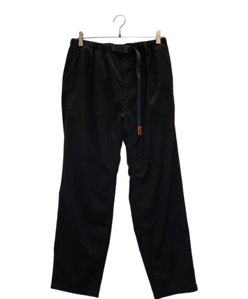 GRAMICCI（グラミチ）GRAMICCI (グラミチ) URBAN RESEARCH (アーバンリサーチ) 別注ストレッチギャバテーパードパンツ ブラック サイズ:Ⅼの古着・服飾アイテム