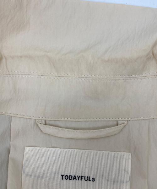TODAYFUL（トゥデイフル）TODAYFUL (トゥデイフル) Washer Trench Coat アイボリー サイズ:38の古着・服飾アイテム