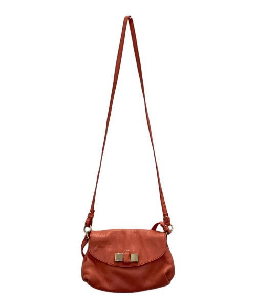 Chloe（クロエ）Chloe (クロエ) 2WAYショルダーバッグ ピンクの古着・服飾アイテム