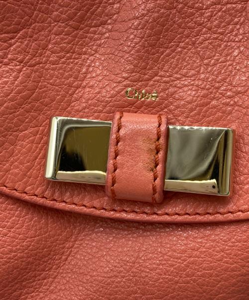 Chloe（クロエ）Chloe (クロエ) 2WAYショルダーバッグ ピンクの古着・服飾アイテム