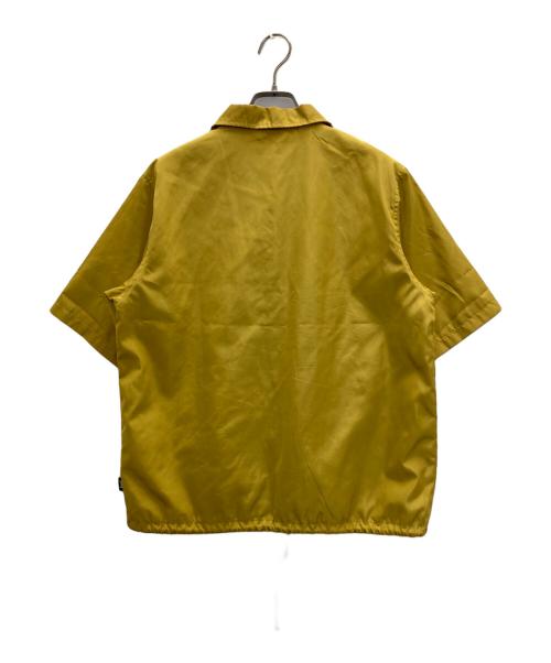 stussy（ステューシー）stussy (ステューシー) 半袖コーチジャケット イエロー サイズ:Ⅿの古着・服飾アイテム