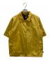 stussy（ステューシー）の古着「半袖コーチジャケット」｜イエロー
