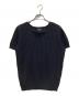 A.P.C.（アーペーセー）の古着「リネン混メッシュカットソー」｜ネイビー