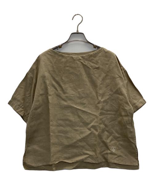 ORCIVAL（オーシバル）ORCIVAL (オーシバル) リネン プルオーバーシャツ ブラウン サイズ:1の古着・服飾アイテム