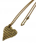 SERGE THORAVALセルジュトラヴァル）の古着「ハートネックレス」｜ゴールド