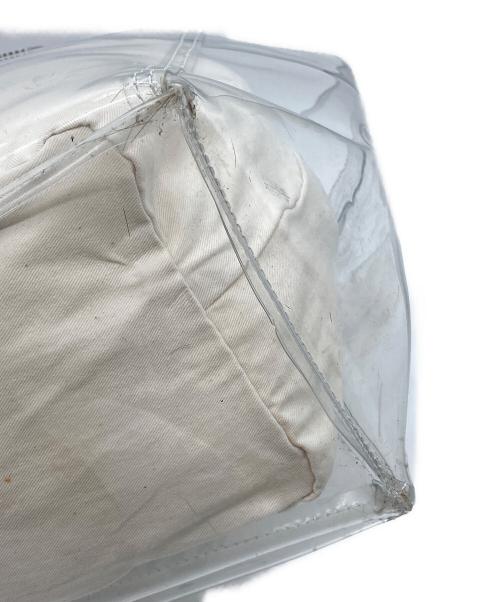 JUNYA WATANABE COMME des GARCONS（ジュンヤワタナベ コムデギャルソン）JUNYA WATANABE COMME des GARCONS ((ジュンヤワタナベ コムデギャルソン) PVCトートバッグ アイボリーの古着・服飾アイテム