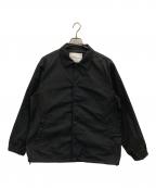 WHITE MOUNTAINEERINGホワイトマウンテ二アニング）の古着「WINDSTOPPER CROSS STITCH COACH JACKET」｜ブラック