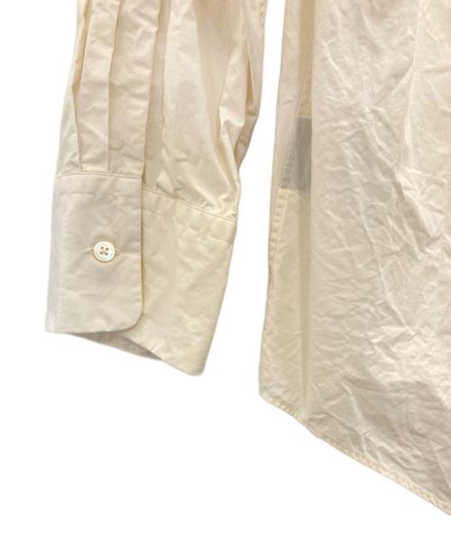 MARKAWARE（マーカウェア）MARKAWARE (マーカウェア) ORGANIC GIZA TYPEWRITER COMFORT FIT SHIRT アイボリー サイズ:2の古着・服飾アイテム