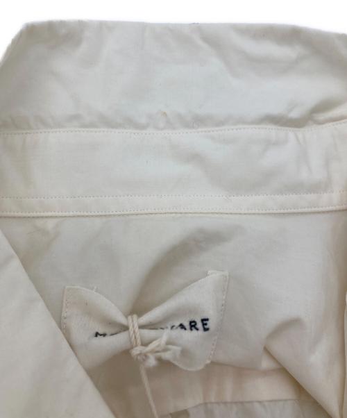 MARKAWARE（マーカウェア）MARKAWARE (マーカウェア) ORGANIC GIZA TYPEWRITER COMFORT FIT SHIRT アイボリー サイズ:2の古着・服飾アイテム