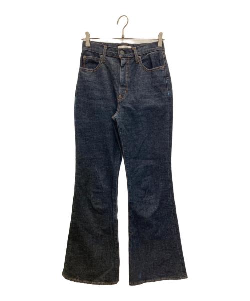 moussy（マウジー）moussy (マウジー) MVS ストレッチ フレアデニム ネイビー サイズ:26の古着・服飾アイテム