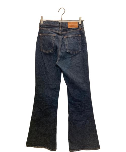 moussy（マウジー）moussy (マウジー) MVS ストレッチ フレアデニム ネイビー サイズ:26の古着・服飾アイテム