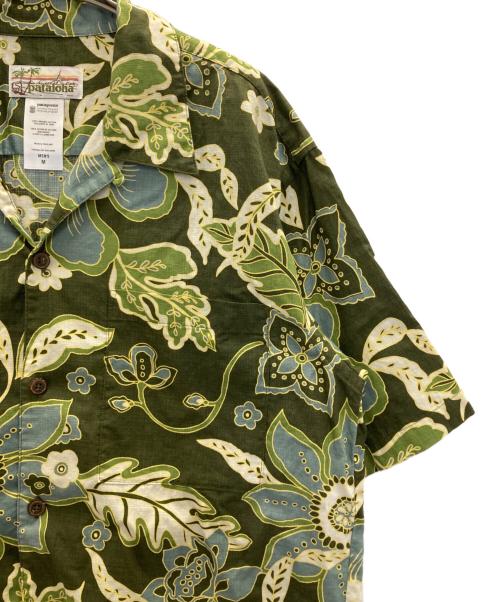 pataloha（パタロハ）pataloha (パタロハ) hawaiian shirts グリーン サイズ:Ⅿの古着・服飾アイテム