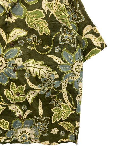 pataloha（パタロハ）pataloha (パタロハ) hawaiian shirts グリーン サイズ:Ⅿの古着・服飾アイテム
