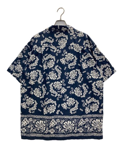 pataloha（パタロハ）pataloha (パタロハ) アロハシャツ ネイビー サイズ:Ⅼの古着・服飾アイテム